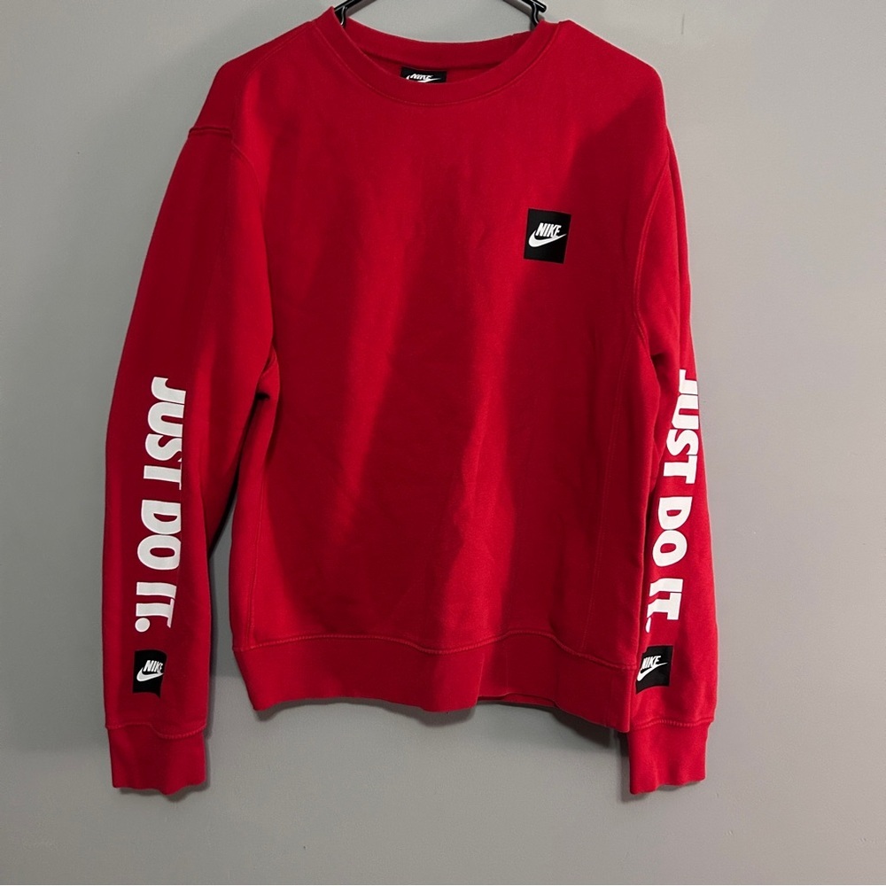 Nike men's "Just Do It" crewneck sweatshirt